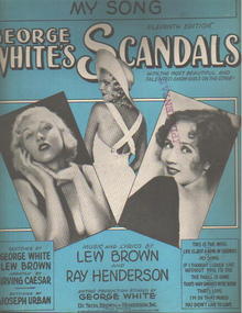 George Whites Scandals 1931 My Song