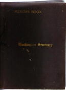 Wash. Seminary Ice Skating scrap book 1916-17