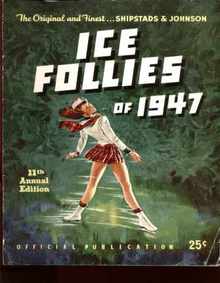 Ice Follies 1947 11th Edition Scottish Cover
