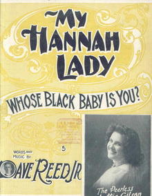 My Hannah Lady, Whose Black Baby is You?