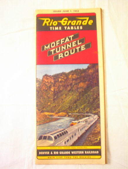 JUNE 1,1953 RIO GRANDE ROYAL GORGE ROUTE