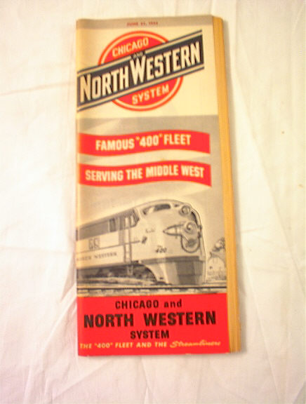 JUNE 27,1954 CHICAGO AND NORTH WESTERN SYSTEM