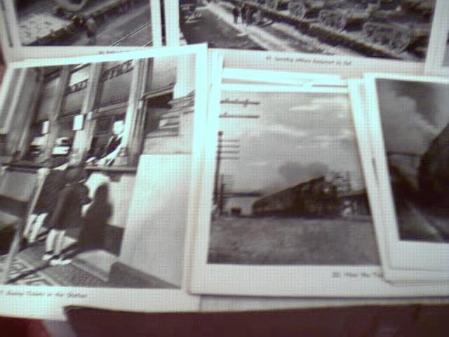 1942 Teachers RR set w 47 real photos 2 bklts