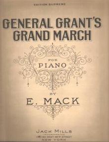 General Grants Grand march E Mack 1924