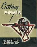 Ad/Brochure, The New Holland Combination Saw