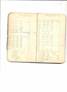 B&O Railroad Time book/1935-1940