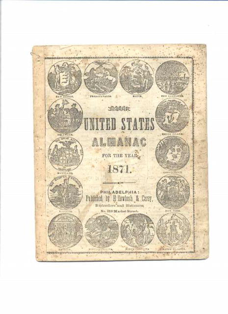 United States Almanac for 1871
