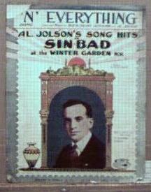 Al Jolson Sinbad 1918 N' Everything, Remick