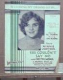 She Couldn't Say No 1929 Winnie Lightner