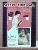 Sleep Time Gal Fox Trot 1925 Lydia Harris