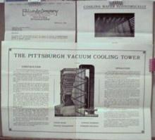 Railroad Cooling Tower Ad Set 1927 EA Lundy