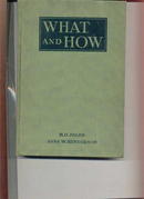 What And How/Milton Bradley Handwork 1911