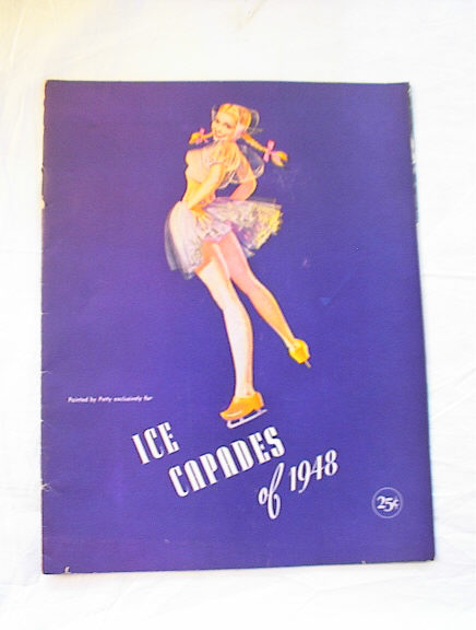ICE CAPADES OF 1948 GREAT PETTY COVER