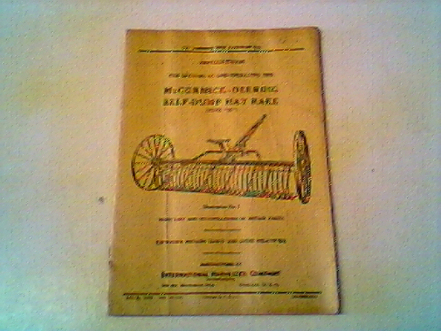 MAcCORMICK-DEERING SELF-DUMP HAY RAKE
