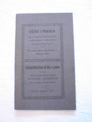 8/ 1/1923 CONSTITUTION & BY-LAWS IN RUSSIAN