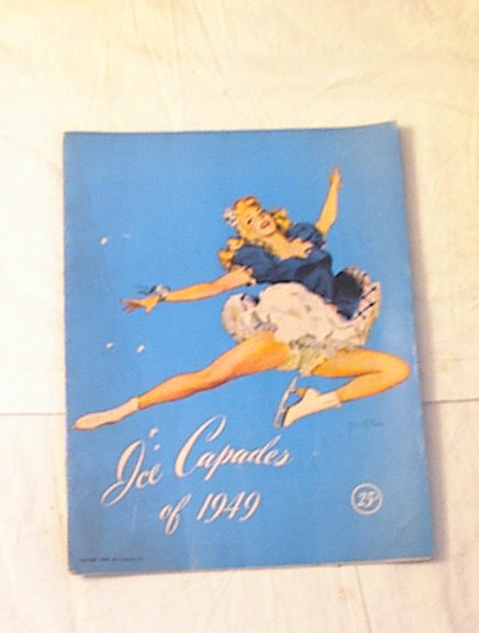 Ice Capades of 1949 Program Konrad & Wood