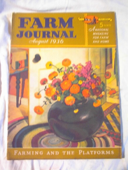 8/1936/Farm Journal/Farming and the Platforms