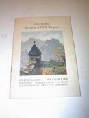 SALZBURG Festspiele 1959 Festivals Program