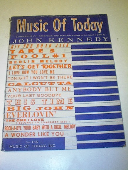 Music of Today John Kennedy 1961-62 No.43