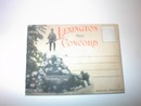1940's Scenic Folder Lexington and Concord