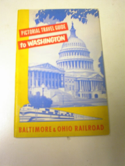 1954 Baltimore & Ohio Railroad Travel Guide