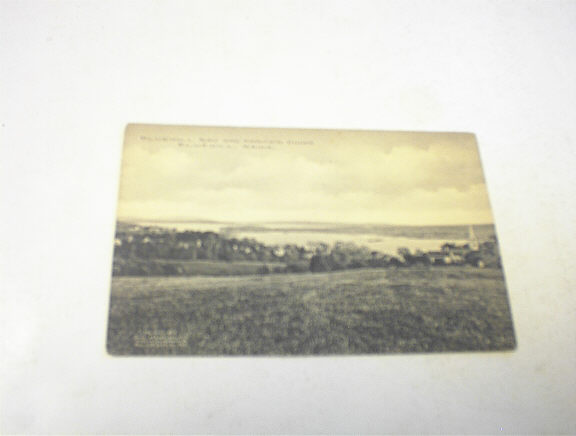 1950's BlueHill Bay and Parker Point,BullHill