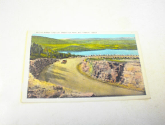 1910 On The Scenic Cadillac Mountain Road