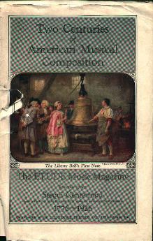 Two Centuries of American Musical Composition