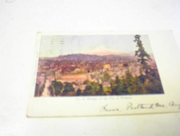 Frank & Thayer-A Glimpse of the City Portland