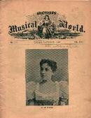 Brainard's Music World Mlle. Nikita on Cover!