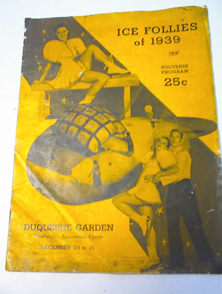 Ice Follies of 1939 Program,Evelyn Chandler