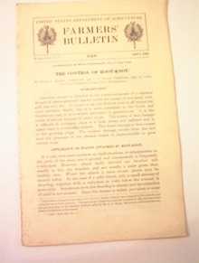 Farmers'Bulletin 648 The Control of Root-Knot