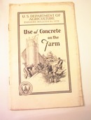 Farmers'Bulletin No.1772 Concrete on the Farm