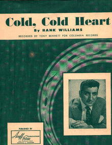 Cold Cold Heart By H.Williams, Sung by Tony B