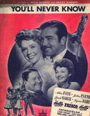 You'll Never Know by Mack Gordon and H Warren