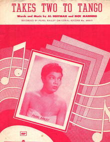 Takes Two to Tango! With Pearl Bailey Cover