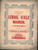 School Girls March by Horace Baseler c1887!