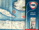 Map of Quebec by Fina Oil Company!