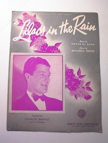 Lilacs in the Dark by Peter De Rose