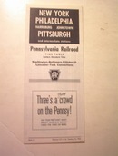 1964 Pennsylvania Railroad Time Table