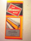 1967 The Milwaukee Road Super Dome Time Table