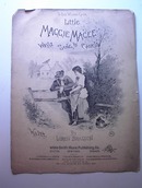 1891 Little Maggie Magee Waltz Song/Chorus