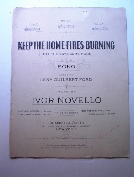 1916 Keep The Home-Fires Burning