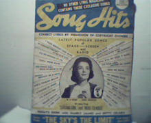 Song Hits Lyrics-Harry James, Fred Astaire!