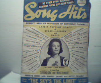 Song Hits Lyrics-Harry James, Fred Astaire!