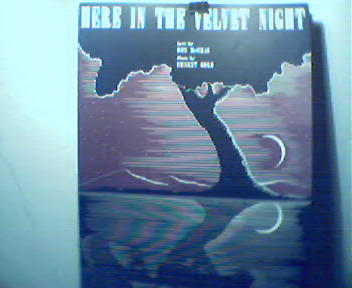 Here in the Velvet Night by Don McCray&E.Gold