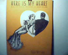 Here is My Heart by Leo Robin and R.Rainger