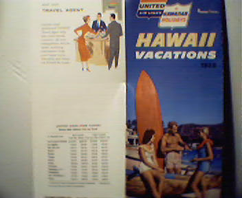 United Airlines Hawaii Vacation Guide 1959!