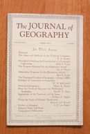 Journal of Geography 4/1933 On Teaching Geog.