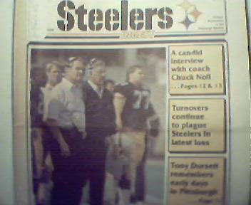 Steelers Digest-11/7/88 Rocky Blier, Horror Continues